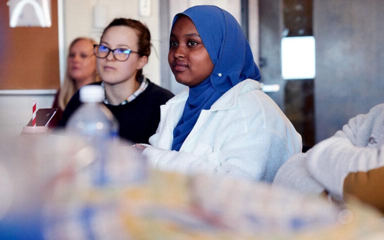 Photo of students in a classroom